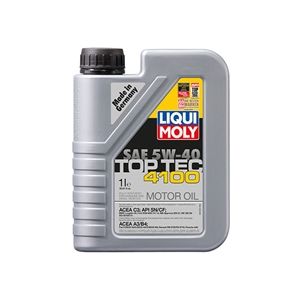 Engine Oil - Liqui Moly Top Tec 4100 - 5W-40 Synthetic (1 Liter) - 2329