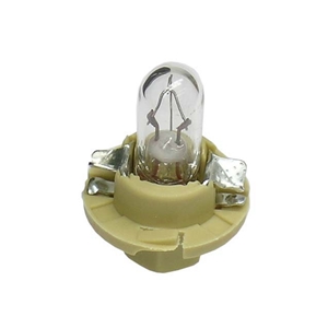 Bulb (12V - 1.5W) Clear with Beige Socket Base - 2452MFX6