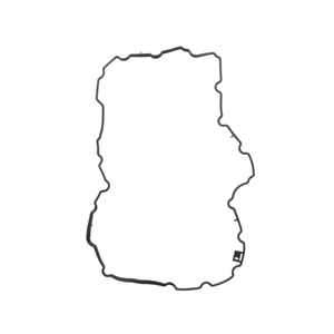 Oil Pan Gasket - Oil Pan to Oil Sump Plate - 0PB115685C