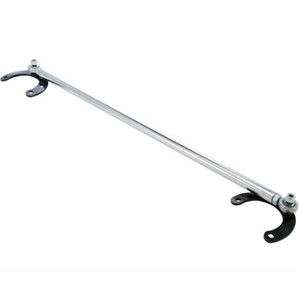 Porsche Schnell Strut Brace Bar Silver Black Porsche 911 65-89 - Schnell Performance