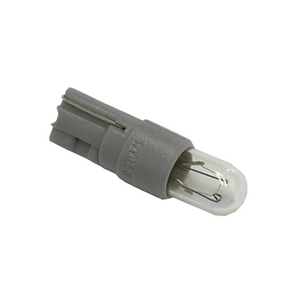 Bulb (12V - 0.5W) Clear with Grey Socket Base - 6924