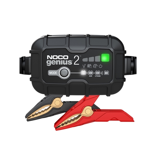 NOCO GENIUS2 6V/12V 2-Amp Smart Battery Charger - GENIUS2