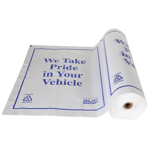 Plastic Floor Mat - Slip-N-Grip Paper Floor Mat (500 Roll) - FGP994302