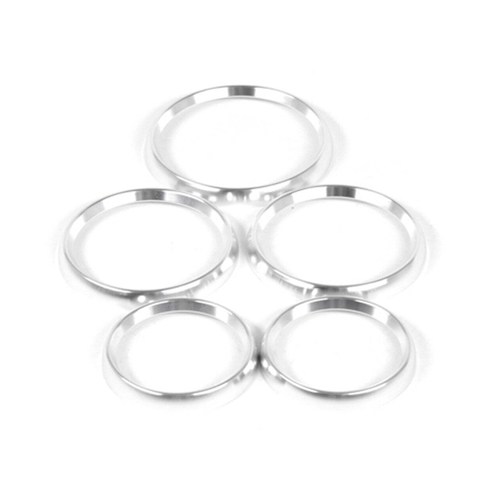 Porsche 911/912/930/964/993 Gauge Bezel Set - Brushed Aluminum - Schnell Performance